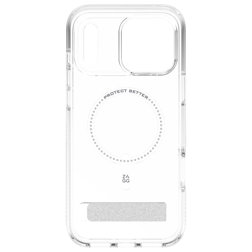 Zagg Crystal Palace Snap Case with Kickstand for Apple iPhone 17 Pro Max in Clear, , large