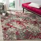 Safavieh Monaco MNC225R-4 4" x 5"7" Grey/Fuchsia Area Rug, , large