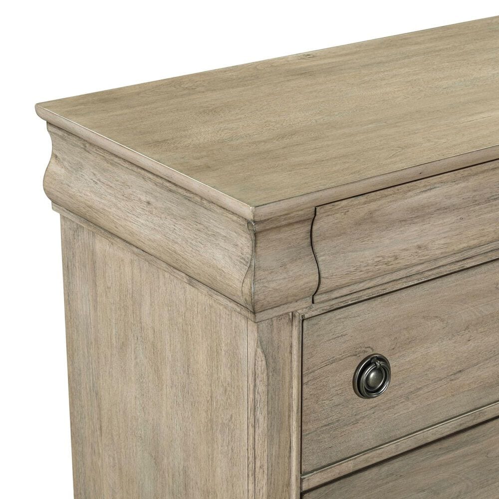 Belle Furnishings Rustic Traditions 8-Drawer Dresser in Saddle Tan, , large