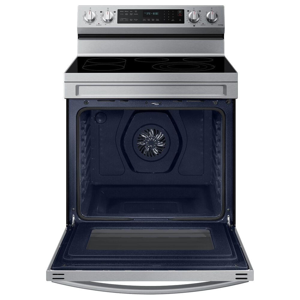 Samsung 6.3 Cu. Ft. Freestanding Electric Range with Air Fry, Wi-Fi and Griddle in Stainless Steel, , large