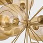 Troy Lighting Ellory 46" 13-Light Chandelier in Patina Brass, , large