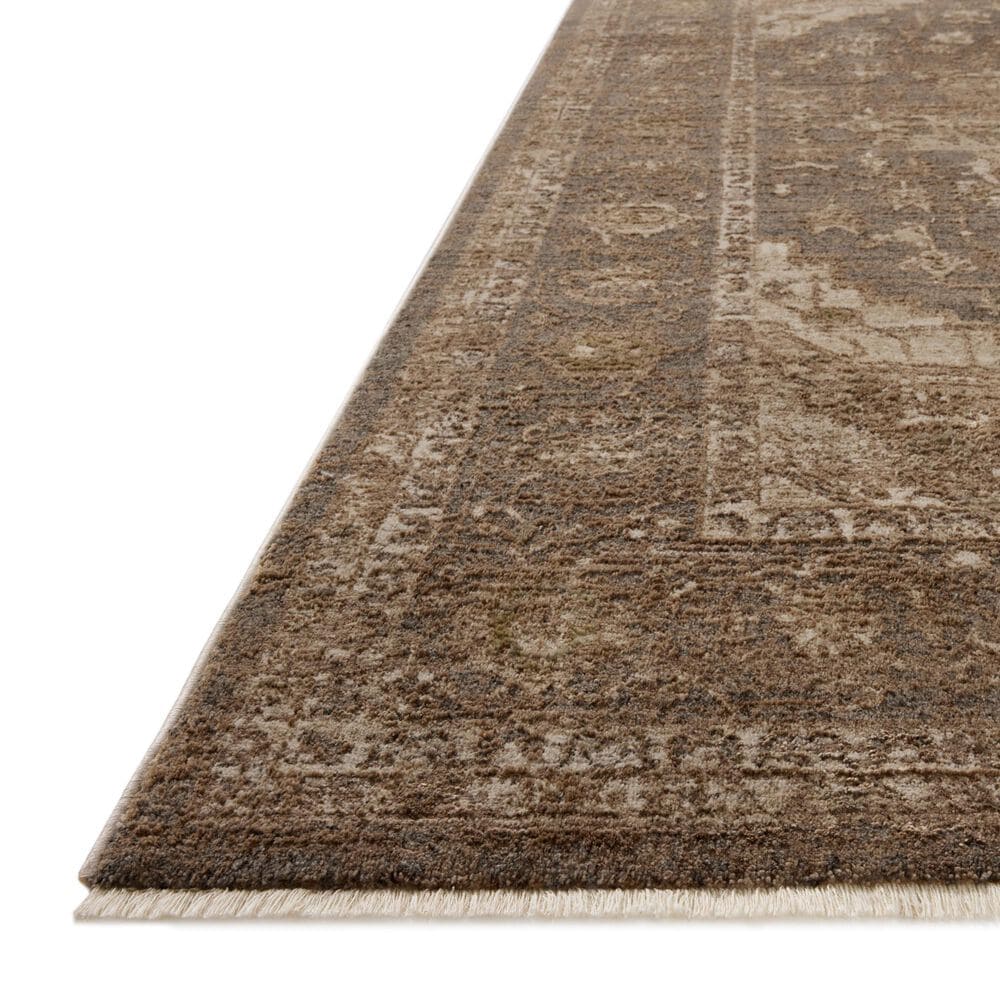Loloi Haywood Charcoal and Mocha 2&#39;7&quot; x 8&#39; Runner, , large