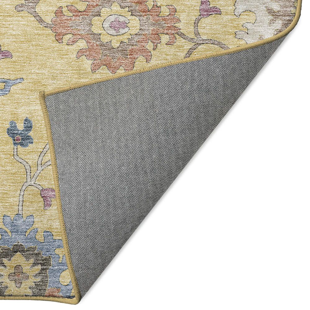 Dalyn Rug Company Hatay 2&#39;3&quot; x 7&#39;6&quot; Gold Runner, , large