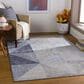 Surya Glasgow 8" x 10" Gray, Navy and Pale Blue Area Rug, , large
