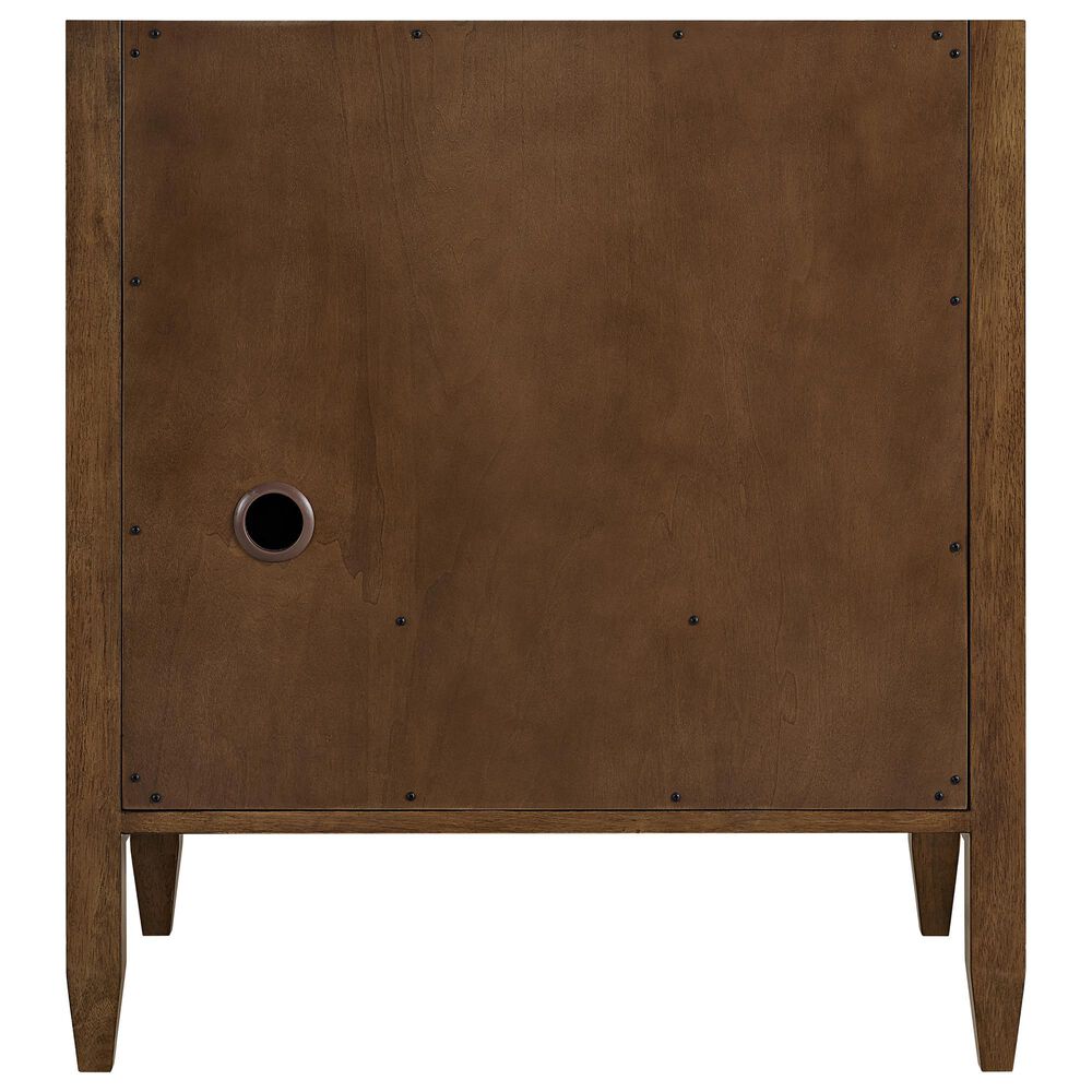 James Martin Myrrin 30" Single Bathroom Vanity in Mid-Century Walnut with 3 cm Siberian Silestone Top and Rectangular Sink, , large