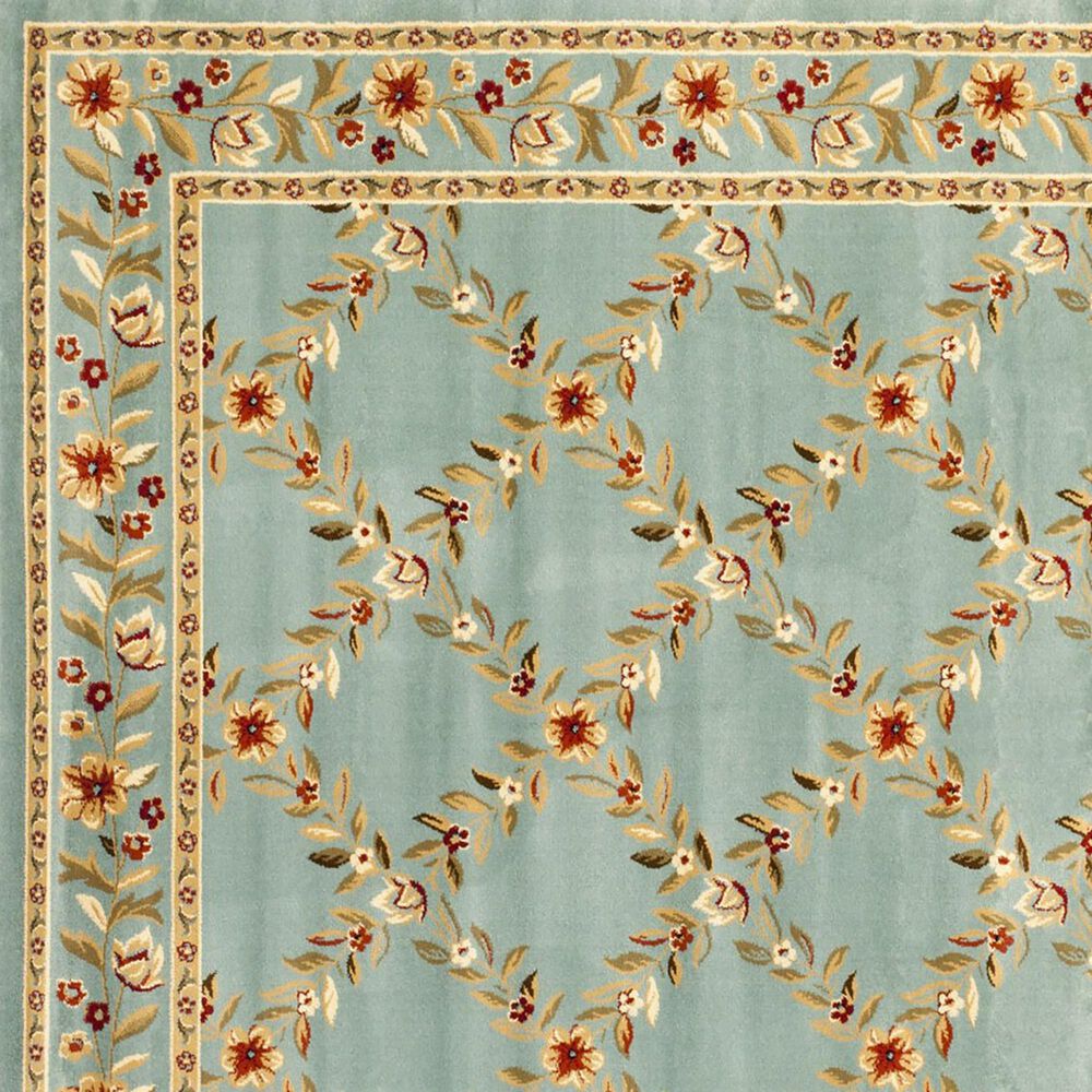 Safavieh Lyndhurst LNH557 5&#39;3&quot; Round Blue Area Rug, , large