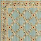Safavieh Lyndhurst LNH557 5"3" Round Blue Area Rug, , large