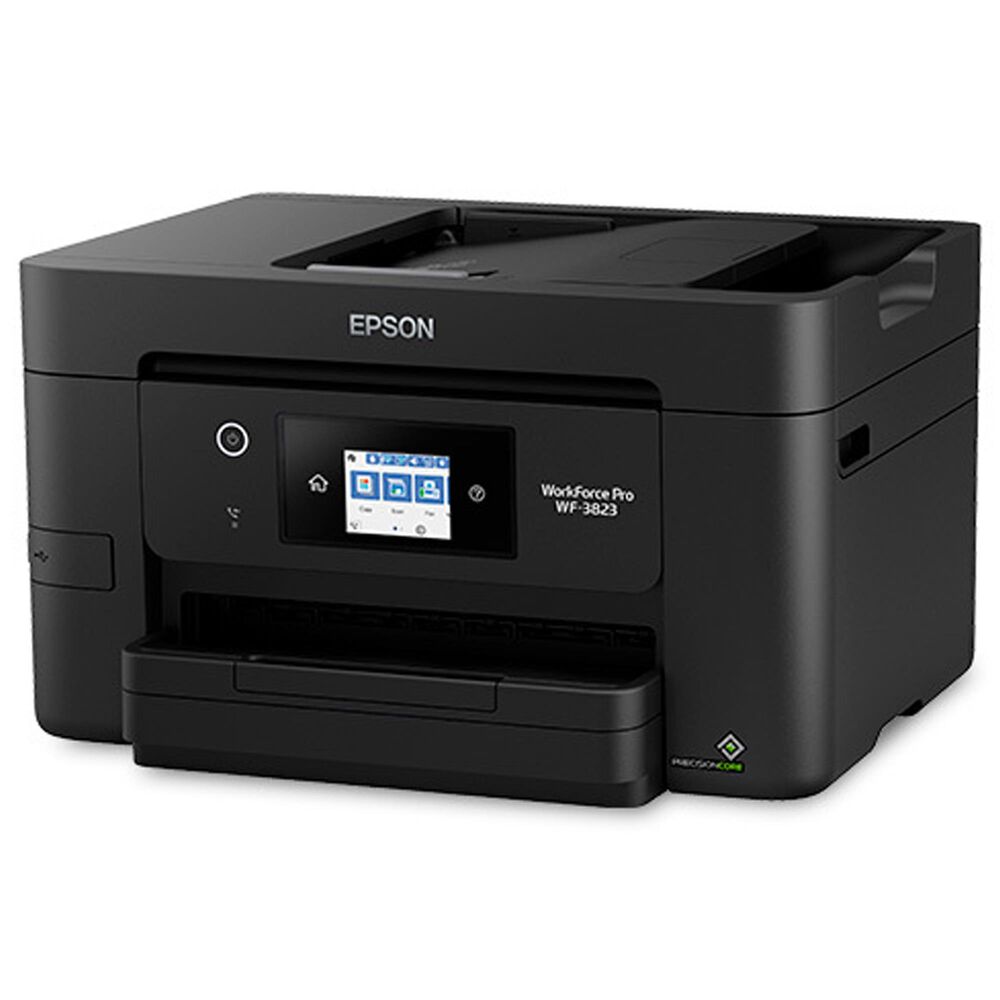 Epson Workforce Pro WF-3823 Wireless All in One Printer in Black, , large