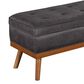 OSP Home Katheryn Storage Bench in Charcoal, , large