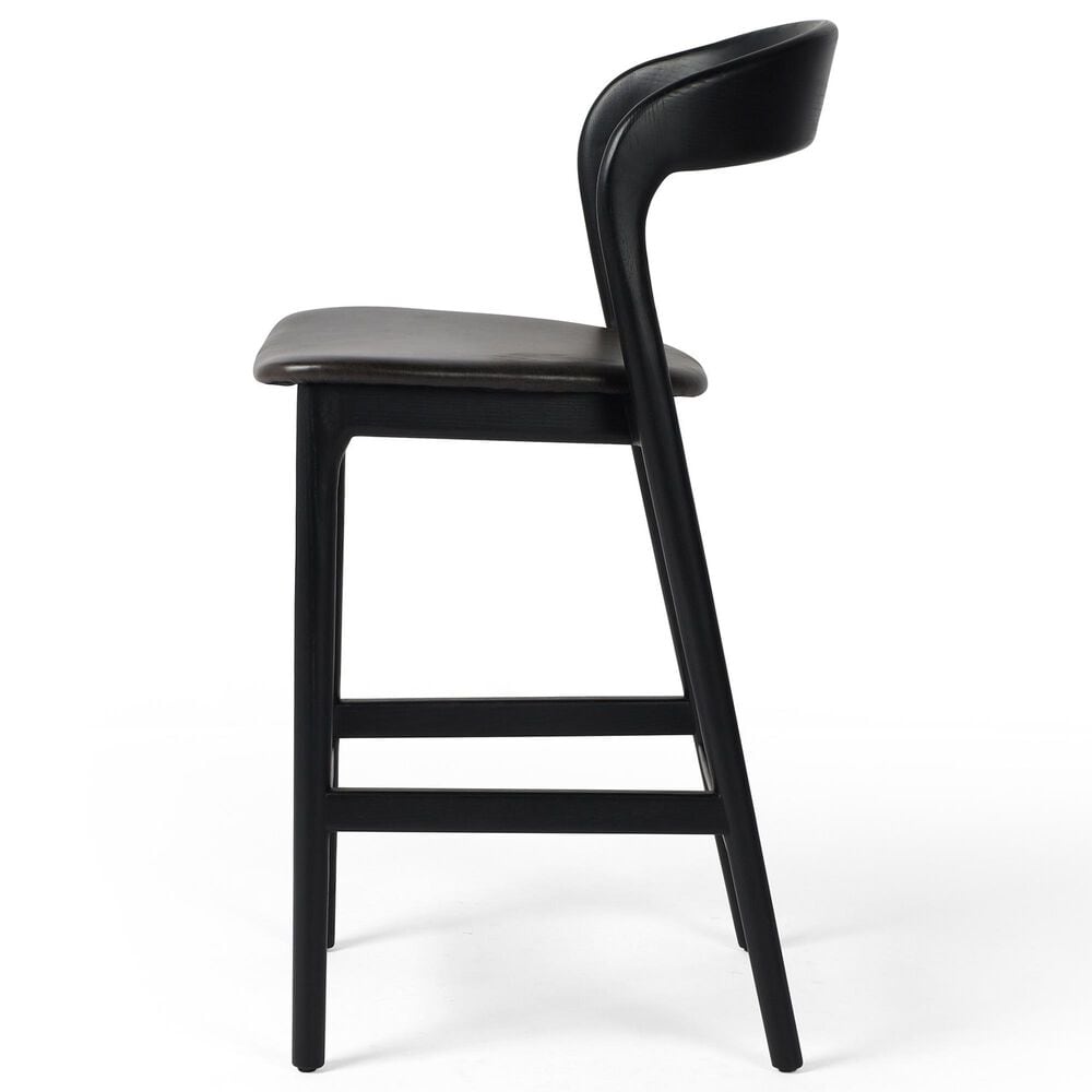 Four Hands Amare Counter Stool in Black, , large