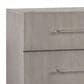 Urban Home Argento 6-Drawer Dresser and Mirror in Misty Grey, , large