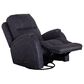 HomeStretch Zena Manual Swivel Glider Recliner in Bolero Graphite, , large