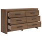 Ashley Broachmyn Queen Bed with Dresser and Nightstand in Warm Auburn, , large