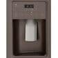 GE Appliances 21.8 Cu. Ft. Counter Depth Side by Side Refrigerator in Slate, , large