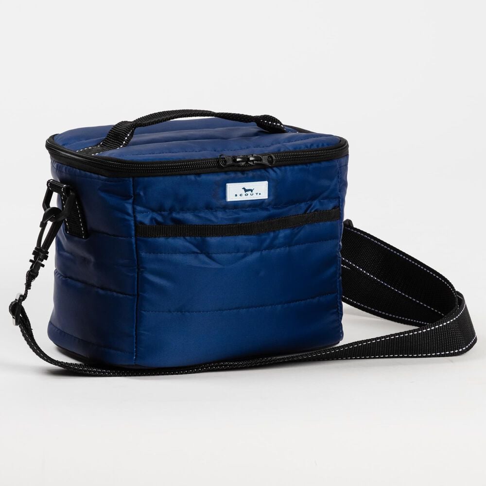 Scout Bags Road Snacks Lunch Box in Navy Puffer, , large