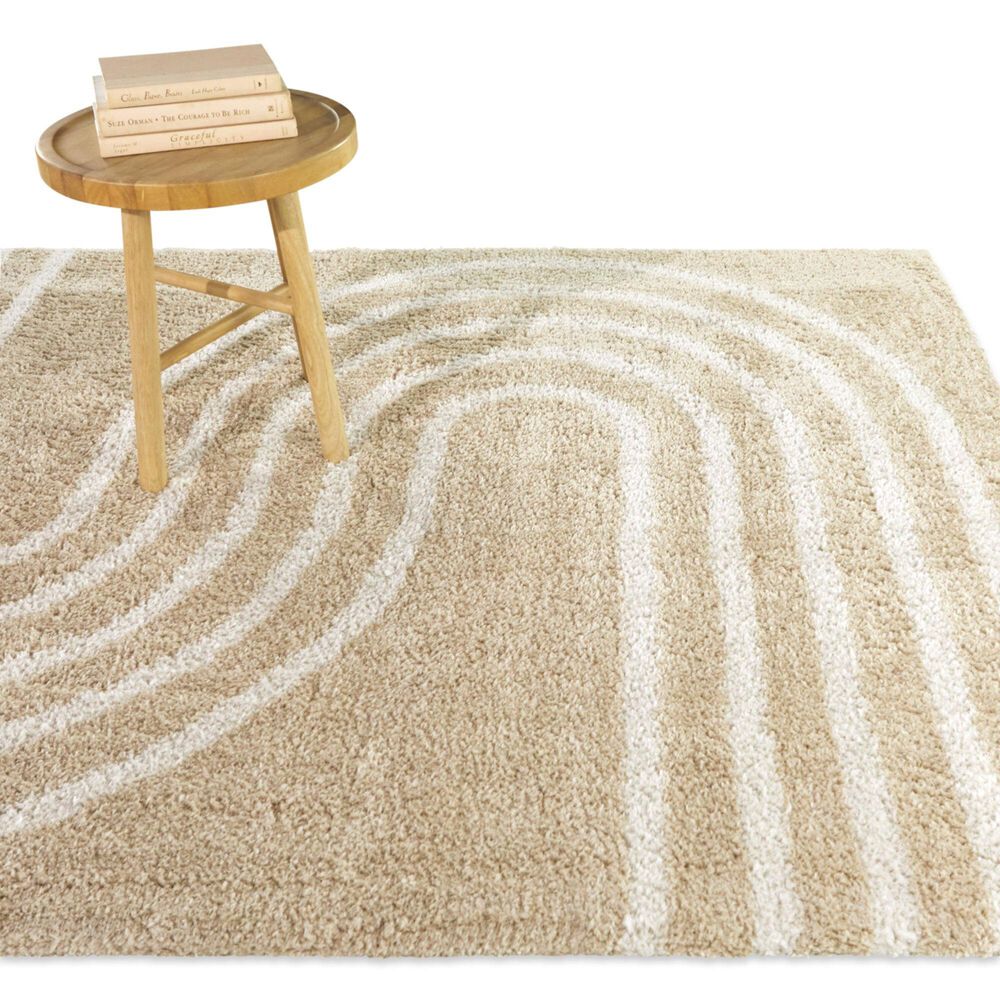 Balta Rugs Belfort 5&#39;3&quot; x 7&#39; Beige Area Rug, , large