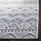 Safavieh Bermuda 8" x 10" Cream and Navy Indoor/Outdoor Area Performance Rug, , large