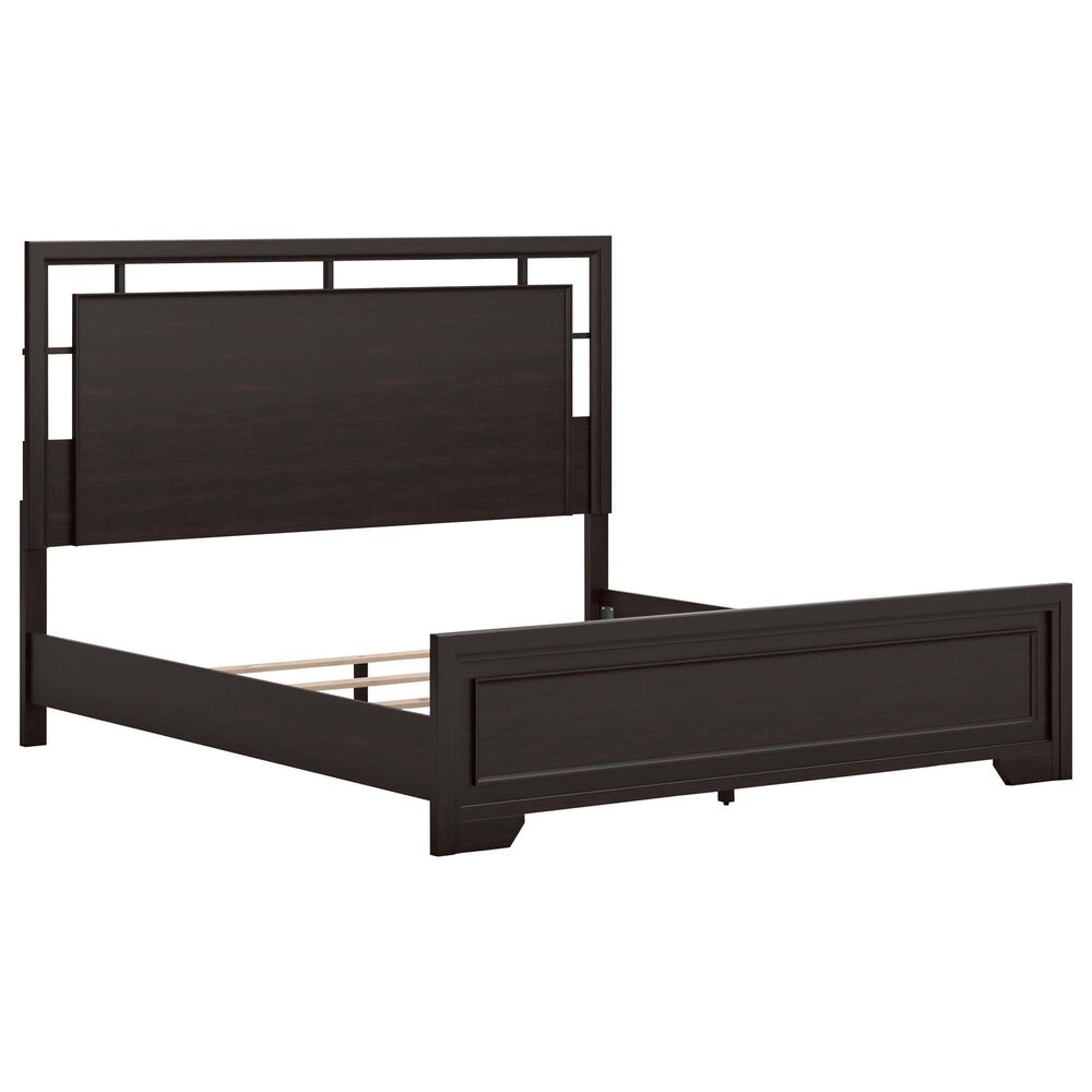 Ashley Covetown 5-Piece King Bedroom Set in Dark Brown, , large