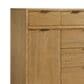 Hawthorne Furniture Newport 6-Drawer Gentleman"s Chest in Natural Oak, , large