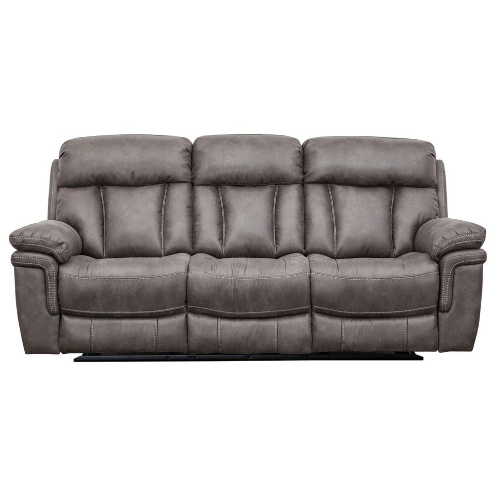 Blue River Estelle Power Reclining Sofa in Gunmetal, , large