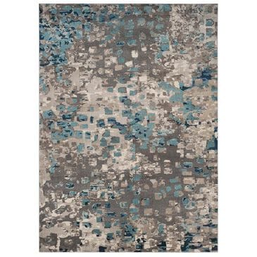Safavieh Monaco MNC225E-1115 11" x 15" Grey/Light Blue Area Rug, , large