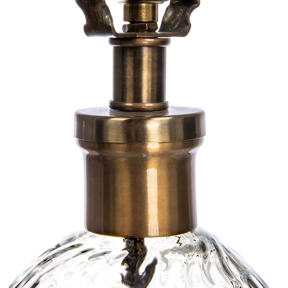 Creative Coop Lourdes Table Lamp in Antique Bronze, , large