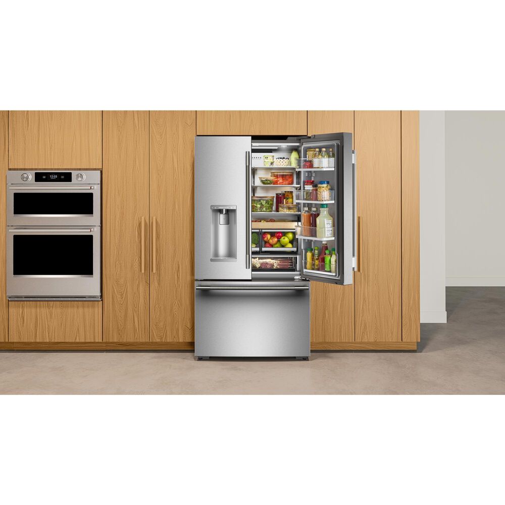 KitchenAid 23.1 Cu. Ft. Freestanding French Door Refrigerator with Intelligent Auto Fill in PrintShield Stainless Steel, , large