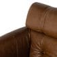 Four Hands Allston Desk Chair in Mocha Ash and Polished Aluminum, , large