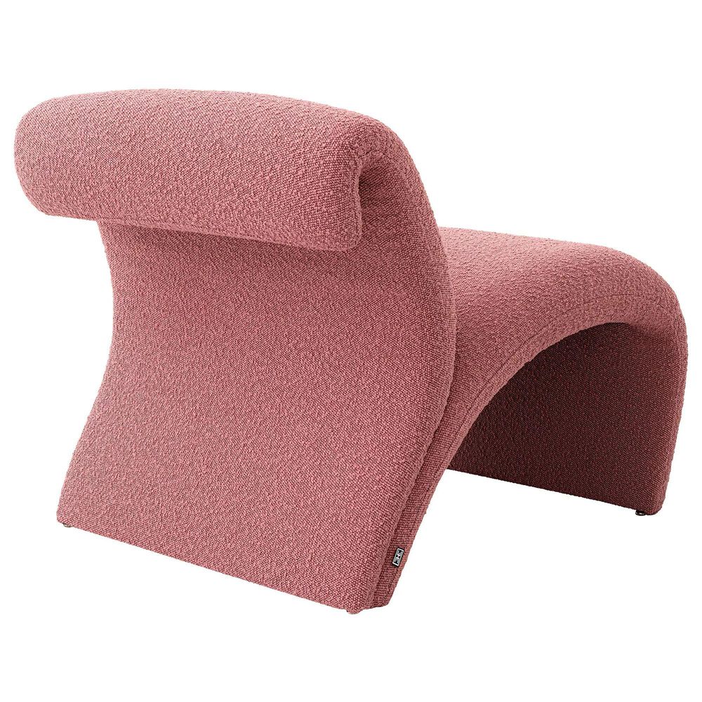 Eichholtz Vignola Chair in Boucle Rose, , large