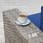 HOMLUX 12-Piece Modern Outdoor Sectional Furniture Set in Navy Blue, , large
