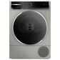 Bosch 800 Series 4 Cu. Ft. Front Load Electric Dryer in Pearl Steel, , large