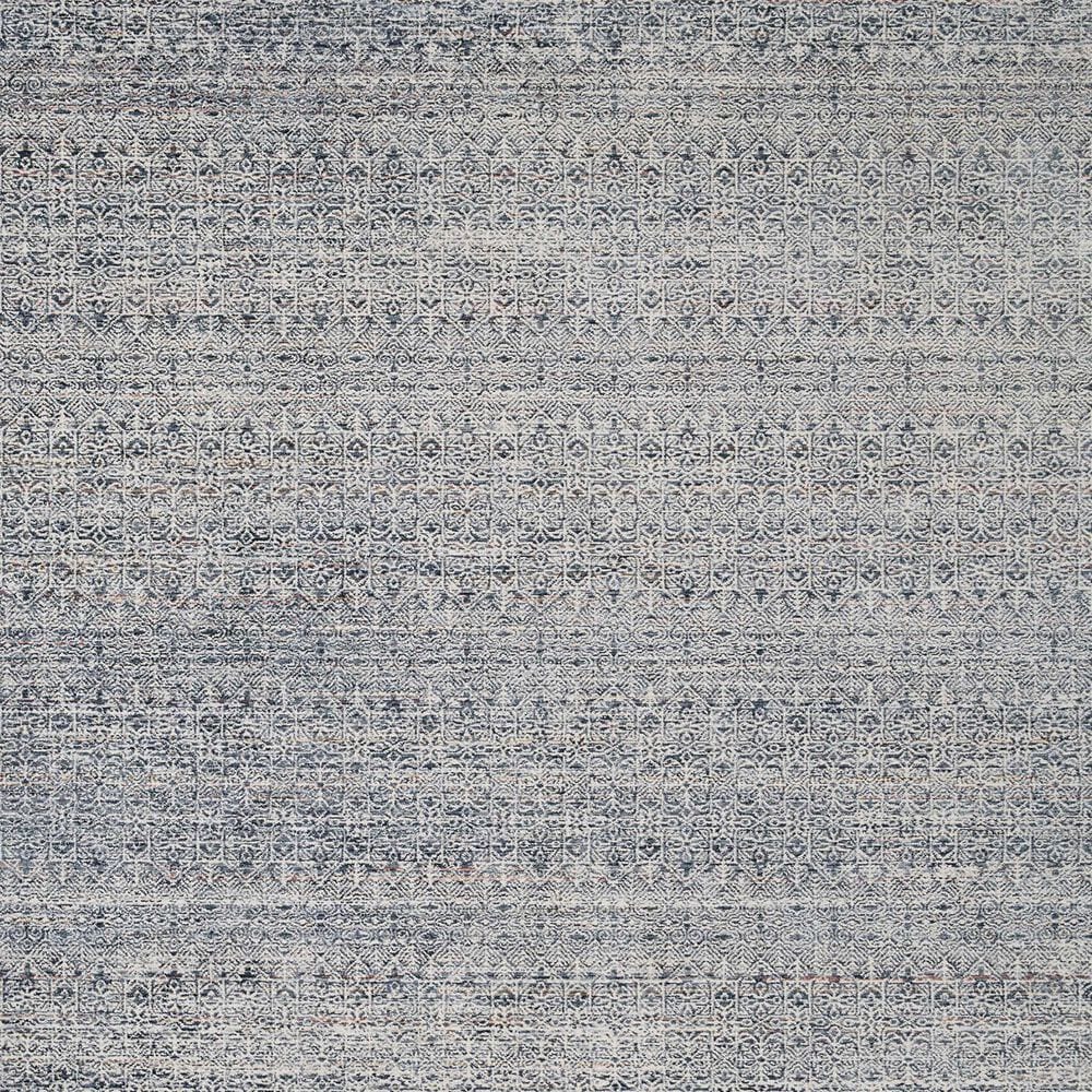 Amber Lewis x Loloi Zuma 7&#39;10&quot; x 10&#39; Denim and Ivory Area Rug, , large