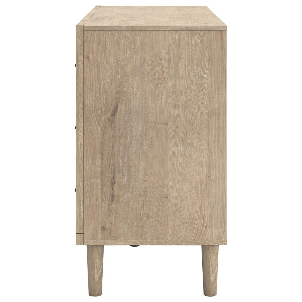 Ashley Cielden Dresser and Mirror in Two Tone, , large