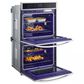 LG 2-Piece Kitchen Package with Print Proof Stainless Steel 9.4 Cu. Ft. Smart Double Wall Oven and Black 30" Induction Cooktop, , large