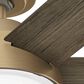Hunter Donatella 52" Ceiling Fan with LED Lights in Burnished Brass, , large