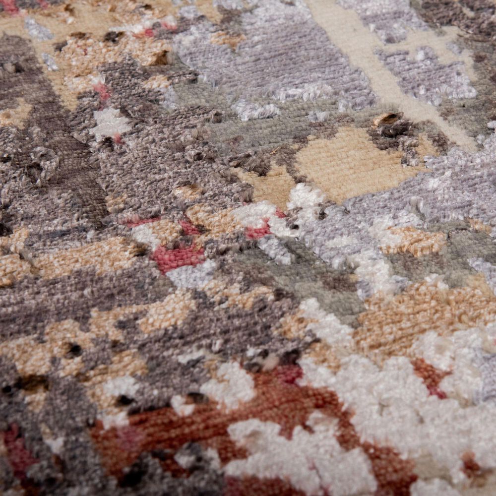 Rizzy Evolution EVO540 2&#39; x 3&#39; Gray and Multicolor Area Rug, , large