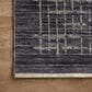Loloi Soho 9"6" x 13"1" Onyx and Silver Area Rug, , large