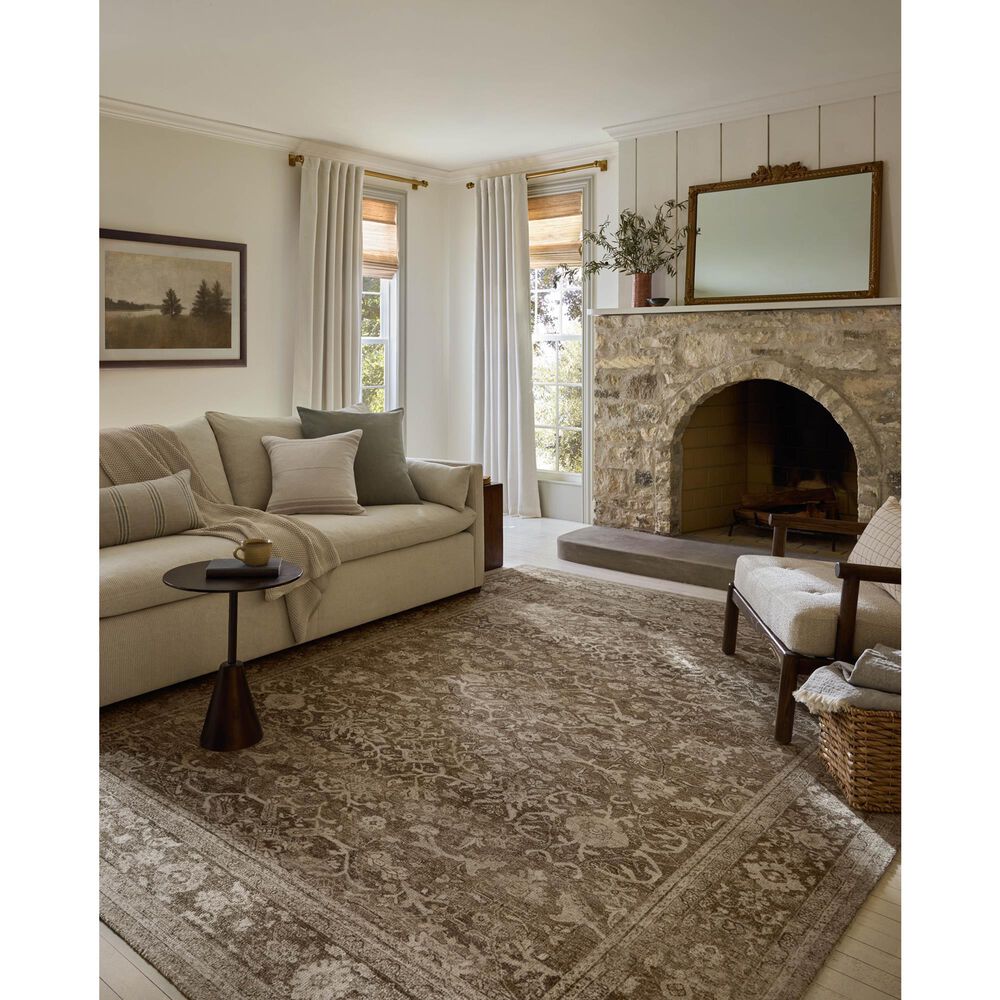 Magnolia Home Wimberly Bark and Ivory 8&#39;6&quot; x 11&#39;6&quot; Area Rug, , large