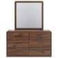 Ashley Fortlorn 3-Piece King Bedroom Set in Walnut Brown with LED Light, , large