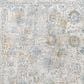Surya Dresden DRE-2323 Medium Gray, Gray, White, Denim, Mustard and Light Slate 5"3" Round Area Rug, , large