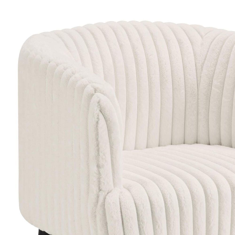 Valor Living Rachel Accent Chair in White, , large