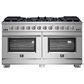 Forno Capriasca 60" Freestanding Gas Range in Stainless Steel, , large