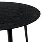 Blue River Arcadia and Renzo 5-Piece 42" Dining Set with Gray Cushion in Black, , large