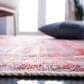 Safavieh Serapi 5"3" x 7"7" Red and Navy Area Rug, , large