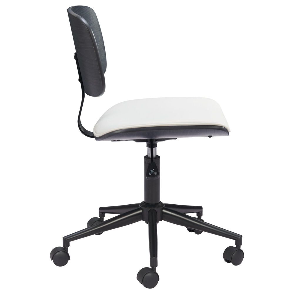 Zuo Modern Duravel Office Chair in Black, , large