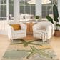 Nourison Aloha 10" x 14" Green and Yellow Indoor/Outdoor Area Rug, , large