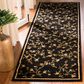 Safavieh Lyndhurst 2"3" x 20" Black and Green Runner, , large