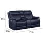 Steve Silver Valencia Power Recliner Console in Ocean Blue, , large