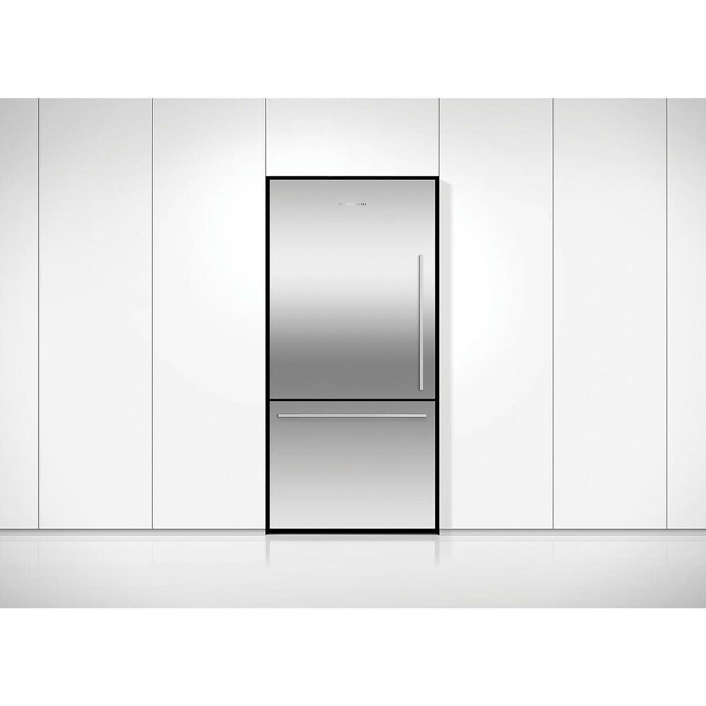 Fisher &amp; Paykel 17 Cu. Ft. Counter Depth Refrigerator with Left Hinge in Stainless Steel, , large