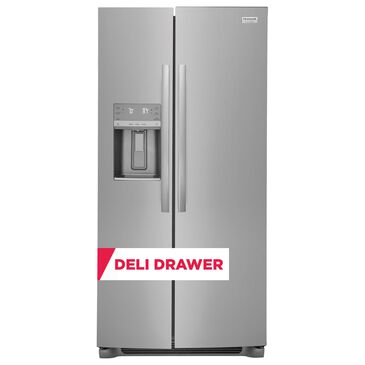 Frigidaire 22.3 Cu. Ft. Side-by-Side Refrigerator in Stainless Steel, , large